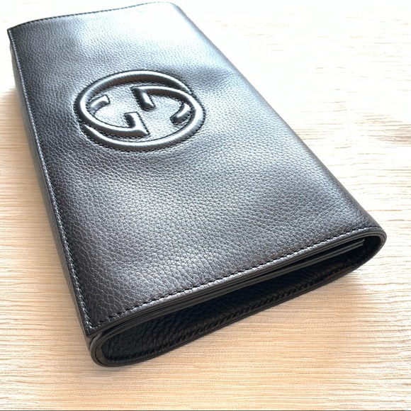 Authentic Gucci Soho Clutch Black - Picture 2 of 7